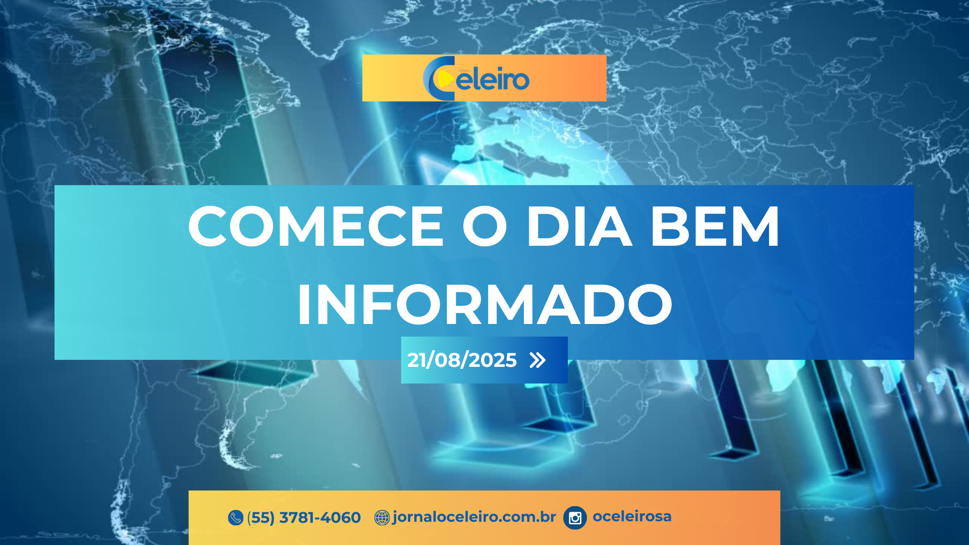 Resumo jornalístico – Quinta-feira, 21 de agosto
