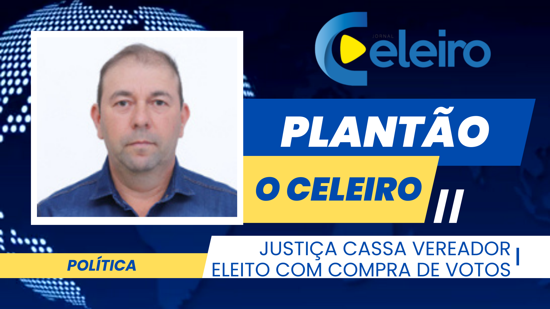 Justiça cassa vereador eleito com compra de votos