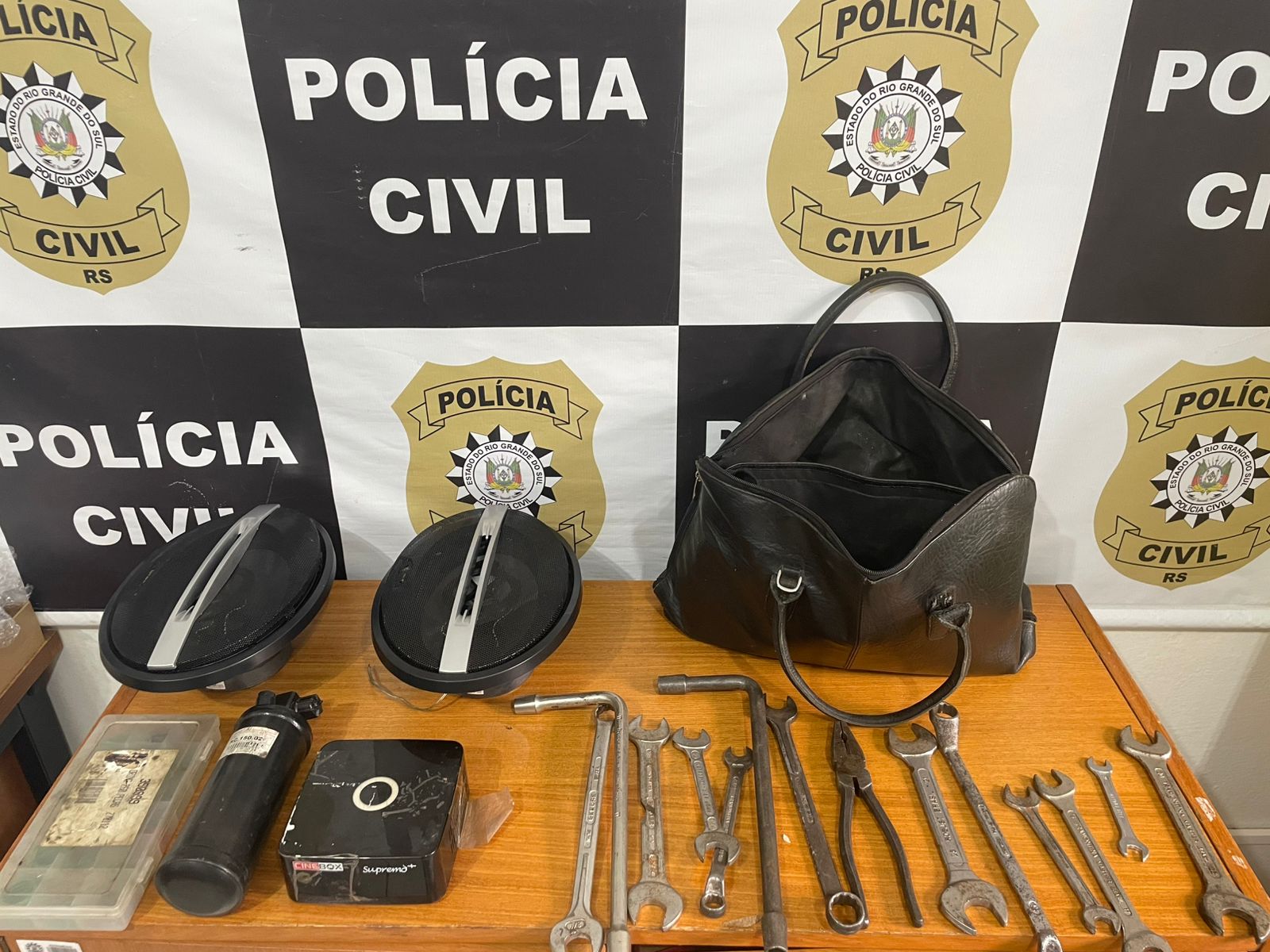 Material será restituído aos proprietários