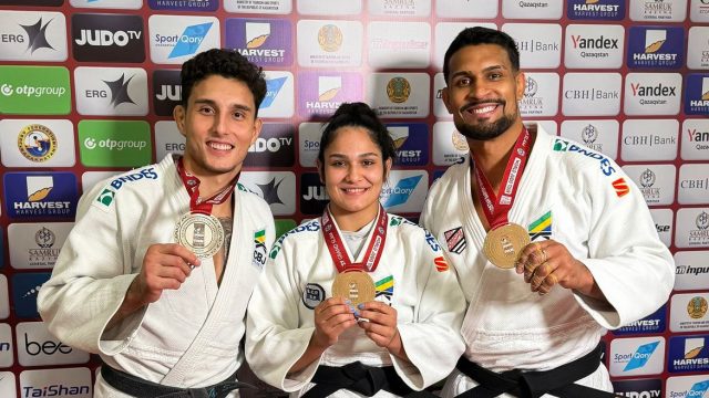 Brasil conquista sete medalhas no Grand Slam de Astana no Cazaquistão